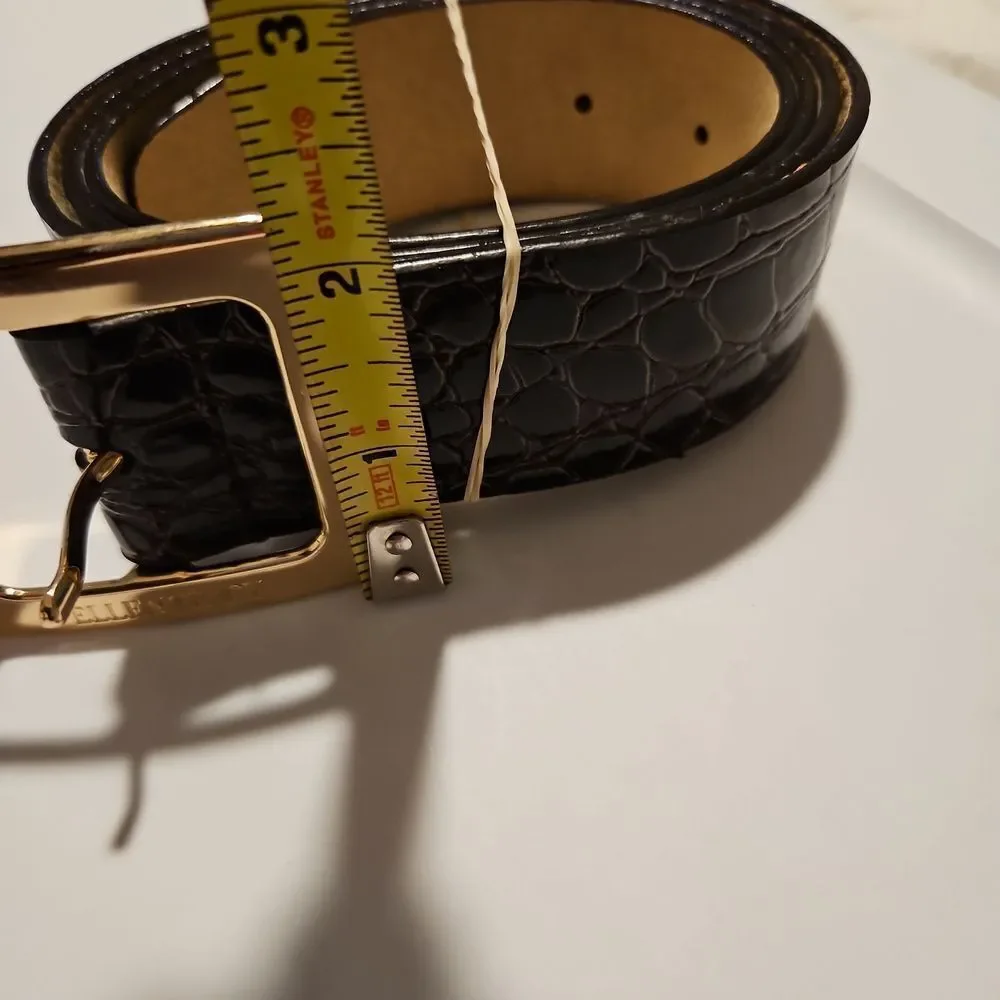 ✨️Ellen Tracy Brown Leather Belt XL WAIST 34